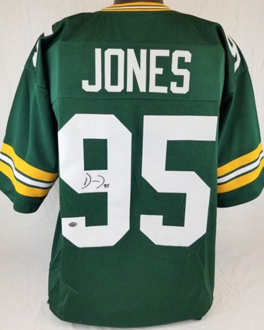Datone Jones Signed Packers Jersey (GTSM COA) Green Bay Defensive End