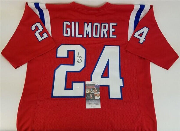 Stephon Gilmore Autographed Signed New England Patriots Jersey (JSA COA)  3Xpro Bowl Db