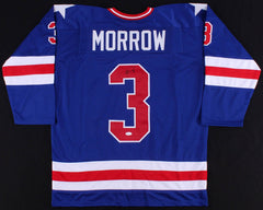 Ken Morrow Signed 1980 Team USA Jersey (JSA COA) Miracle on Ice /Gold Medal Team