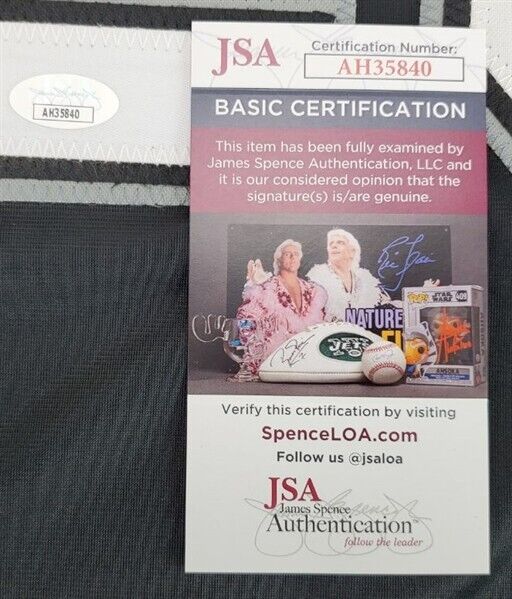 Jack McDowell Signed White Sox Black Jersey (JSA COA) 3×All-Star (1991–1993)