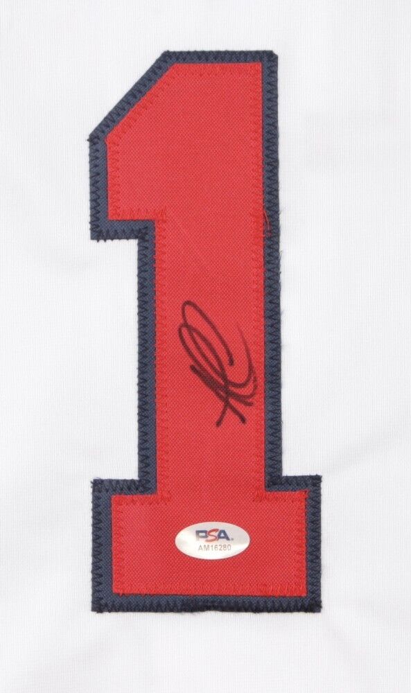 Ozzie Albies Signed Atlanta Braves Jersey (PSA COA) 2xAll Star Second –
