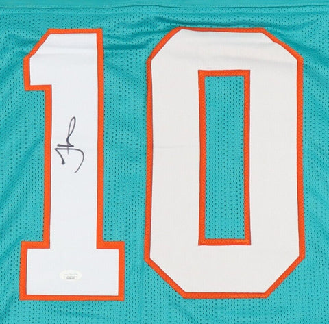 Tyreek Hill Signed Miami Dolphins Teal Jersey (JSA) 6xPro Bowl Wide Receiver