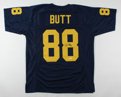 Jake Butt Signed Michigan Wolverines Jersey (Beckett COA) Starting Tight End