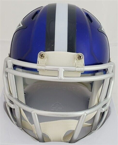 Ed "Too Tall" Jones Signed Dallas Cowboys Mini-Helmet (JSA COA) 3xPro Bowl DE