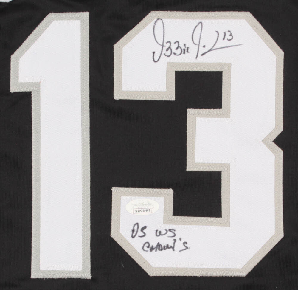 Ozzie Guillen Signed Chicago White Sox Jersey Inscribed 05 WS CHAMP'S –