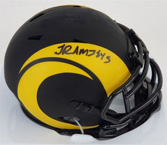 Jalen Ramsey Signed Los Angeles Rams Eclipse Alternate Mini Helmet (JSA COA)