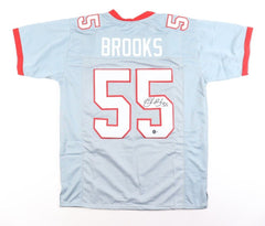 Derrick Brooks Signed Tampa Bay Buccaneers Jersey (Beckett) Hall of Fame 2014 LB