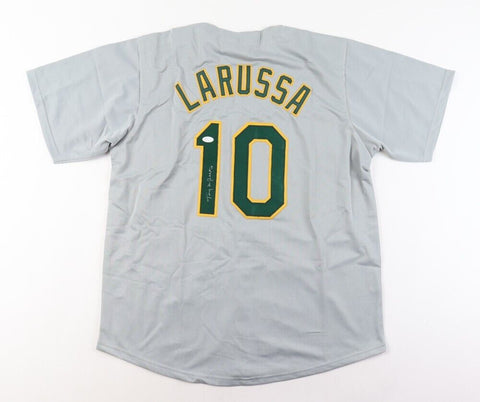Tony LaRussa Signed Oakland Athletics Jersey (JSA COA) A s Hall of Fame Manager