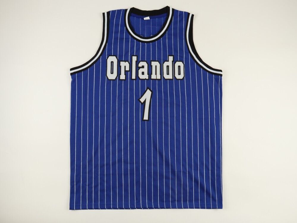 Orlando Magic Anfernee Penny Hardaway Autographed Blue Authentic