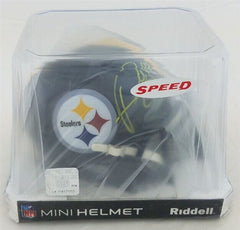 Bud Dupree Signed Pittsburgh Steelers Speed Mini Helmet (Beckett Witness COA)
