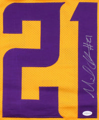 Mike Hughes Signed Minnesota Vikings Jersey (TSE COA) 2018 1st Rd Draft Pick