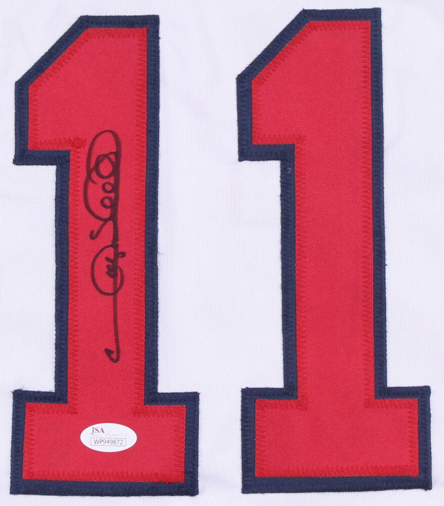 Gary Sheffield Signed Atlanta Braves Jersey (JSA) 500 Home Run Club & 9xAll Star