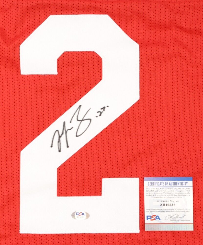 Malcolm Jenkins Signed Ohio State Buckeyes Jersey (PSA COA) 2xSuper Bowl  Champ