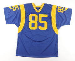 Jack Youngblood Signed Los Angeles Rams Jersey (PSA) 7×Pro Bowl Defensive End.