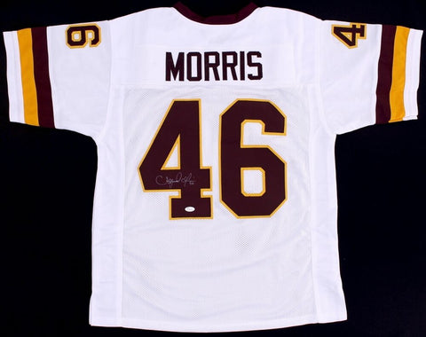 Alfred Morris Signed Washington Redskin Jersey (JSA COA) 2xPro Bowl Running Bk