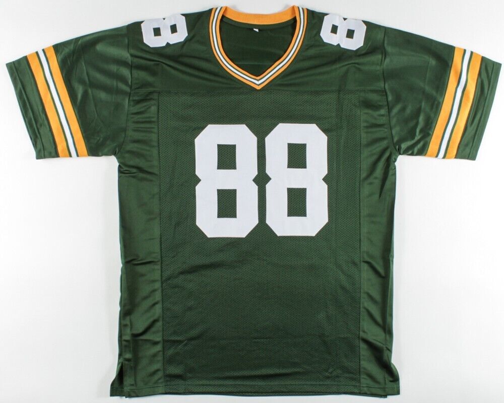 Jermichael Finley Signed Green Bay Packer Jersey (Beckett COA) Super B –