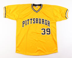 Dave Parker Signed Pittsburgh Pirates 1979 Throwback Jersey (TSE COA) The Cobra
