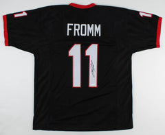 Jake Fromm Signed Georgia Bulldogs Jersey (JSA COA) Buffalo Bills 2020 Draft Pck