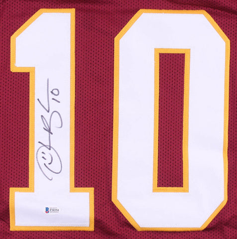 Derrick Brooks Signed Florida State Seminole Jersey (Beckett) FSU / Tampa Bay LB