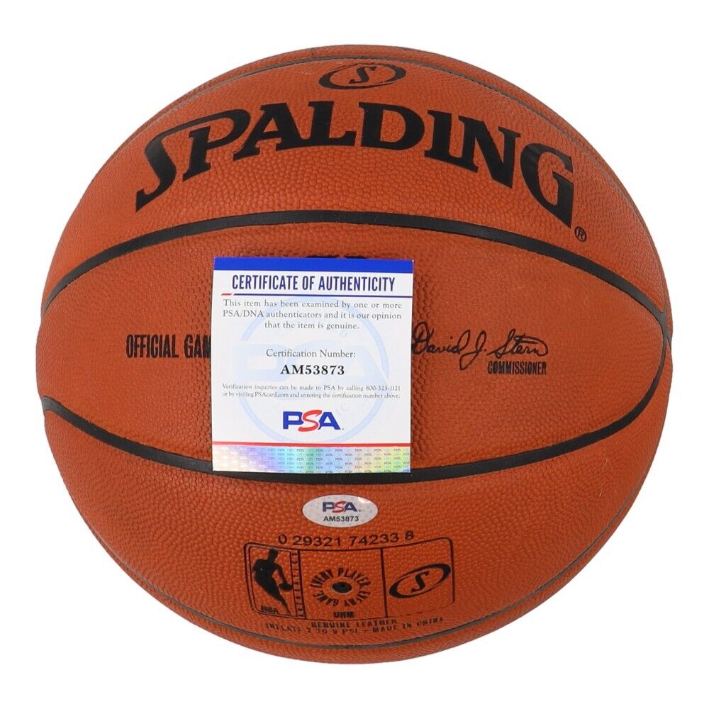 Doc Rivers Signed Spalding Game Ball Basketball (PSA COA) Hawks, Celtics, 76ers