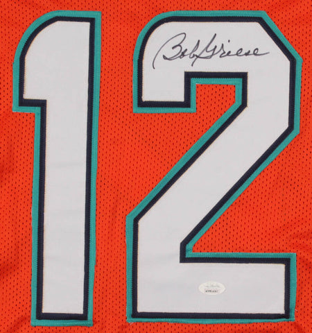 Bob Griese Signed Dolphins Jersey (JSA) / 2×Super Bowl VII & VIII Champion