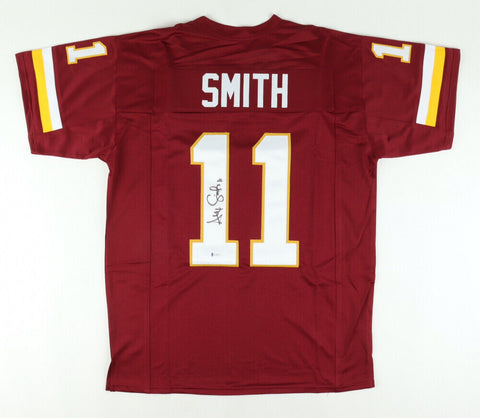 Alex Smith Signed Washington Redskin Jersey (Beckett COA) 3xPro Bowl  Quarterback