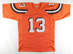 Odell Beckham Jr Signed Cleveland Browns Jersey (Beckett Hologram) 3×P –