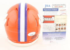 Andrew Booth Signed Clemson Tigers Speed Mini Helmet (JSA COA) Vikings Def. Back