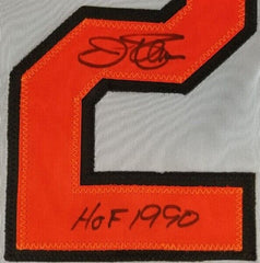 Jim Palmer Signed Jersey Inscribed HOF 1990 (JSA)