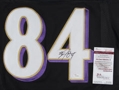 Ed Dickson Signed Baltimore Ravens Custom Jersey (JSA COA) 3rd Rnd Pk TE
