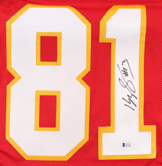 Kelvin Benjamin Signed Kansas City Chiefs Jersey (Beckett COA) All Pr0 W.R.