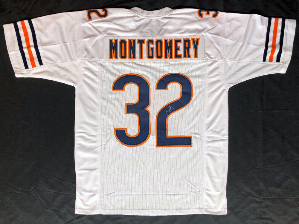 David Montgomery Signed Chicago Bears Jersey (JSA COA) 2019 Rookie Iowa State RB