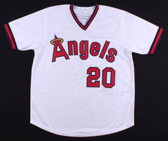 Don Sutton Signed Angels Jersey Inscribed HOF 98 (JSA COA) 4×All-Star Pitcher