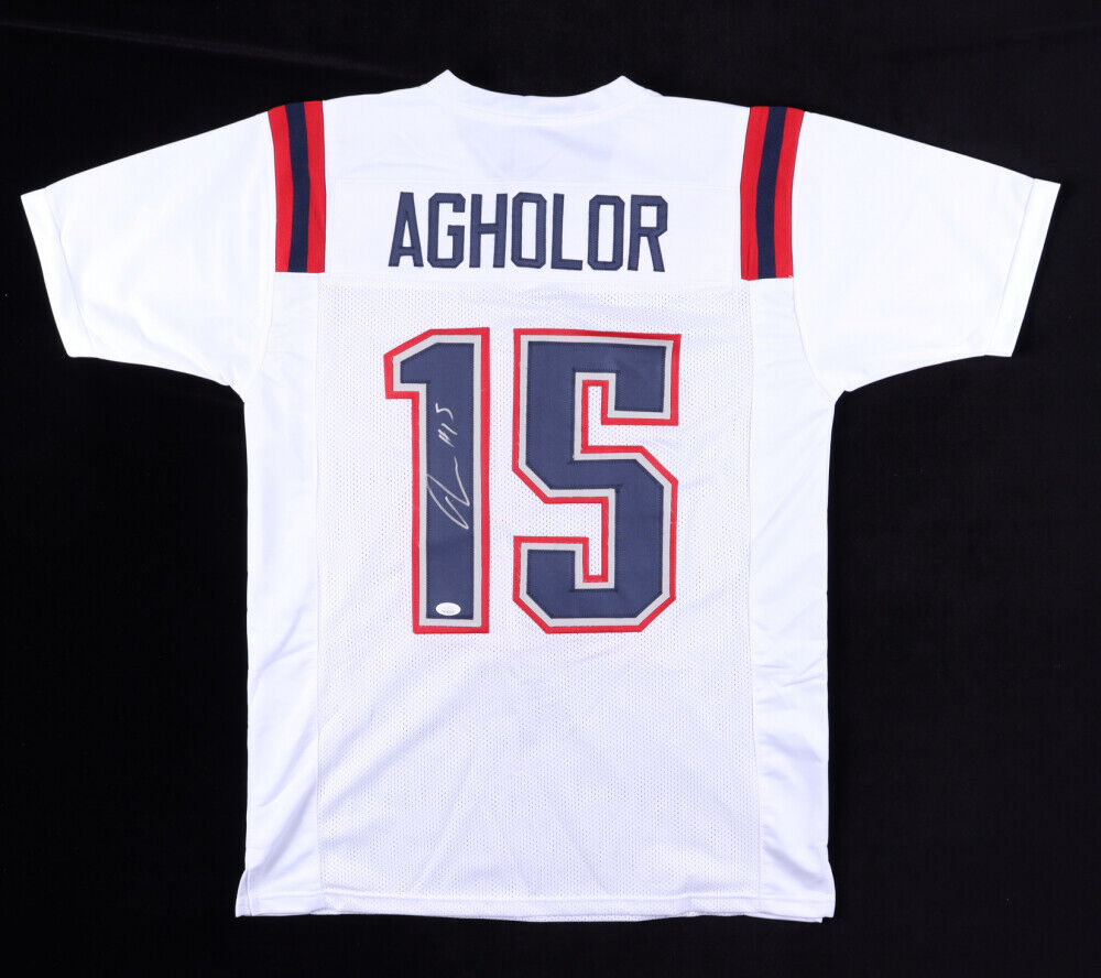Nelson Agholor Signed Patriots Jersey (JSA COA) New England's #1 Wide Receiver