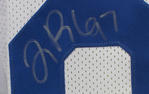 La'Roi Glover Signed Cowboys Jersey (S.I. COA) Dallas Pro Bowl Defensive Tackle