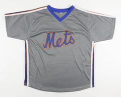 Howard Johnson Signed N.Y Mets Jersey w/ Extensive Career Inscriptions (JSA COA)