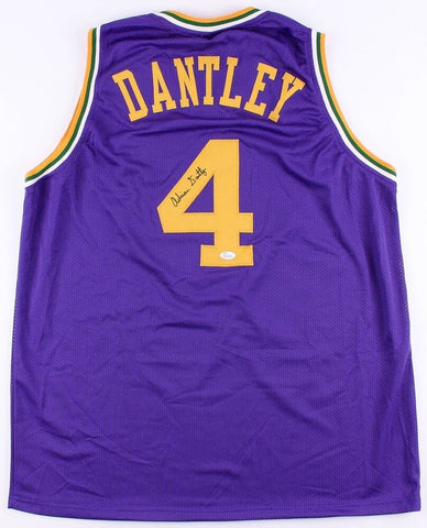 Adrian Dantley Signed Utah Jazz Jersey (JSA COA) NBA Rookie of the Year (1977)