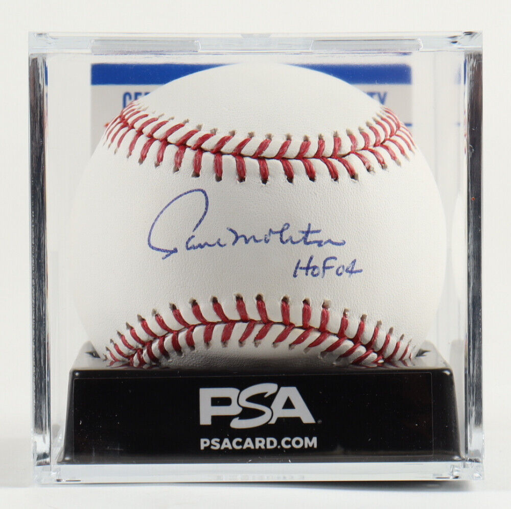 Minnesota Twins Paul Molitor autographed signed baseball