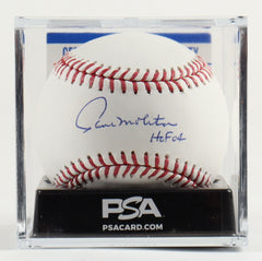 Paul Molitor Signed Baseball w Display Case "HOF 04" (PSA) Brewers / Twins /Jays