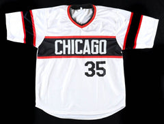 Frank Thomas Signed Chicago White Sox 1983 Throwback Jersey (JSA COA) 1 B /D.H.