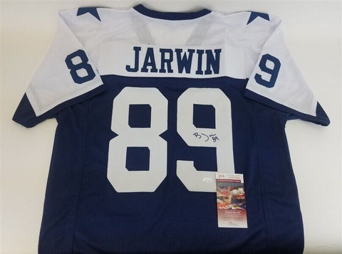 Blake Jarwin Signed Dallas Cowboy Throwback Jersey (JSA COA) Tight End / Okl St.