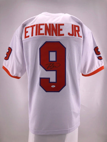 Travis Etienne Signed Clemson Tigers Jersey (JSA COA)  Jaguars 1st Round Pick RB