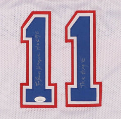 Elvin Hayes Signed Washington Bullets Jersey Inscribed HOF 90 &  Big E (JSA COA)