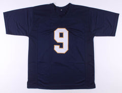 Kyle Rudolph Signed Notre Dame Fighting Irish Jersey (Beckett COA) Vikings T.E.