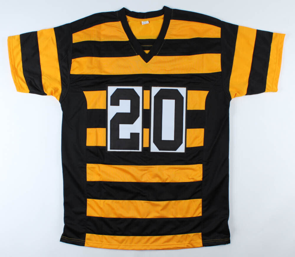 Rocky Bleier Signed Pittsburgh Steelers Jersey Inscribed '4xS B