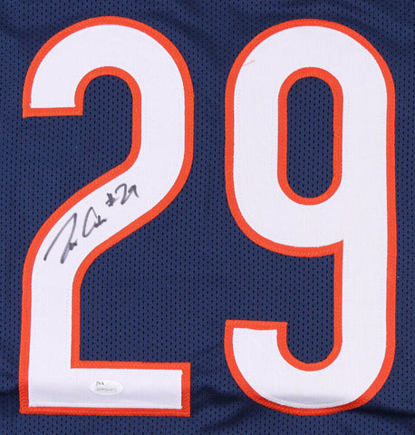 Tarik Cohen Signed Chicago Bears Blue Jersey / 4th Rd 2017 Draft Pick (JSA COA)