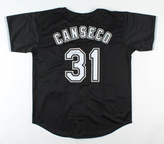 Jose Canseco Signed Chicago White Sox Jersey (JSA COA) 1986 A L Rookie of Year