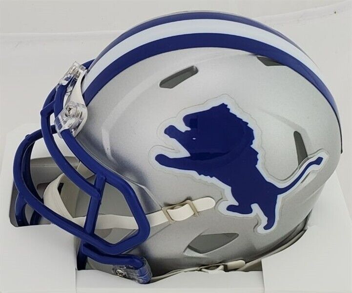 Detroit Lions Mini Helmet by Riddell - Collectible Supplies