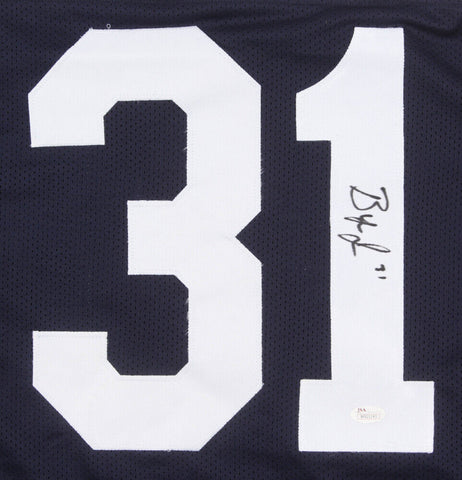 Byron Jones Signed Cowboys Throwback Jersey (JSA COA) Dallas 2015 #1 Draft Pick