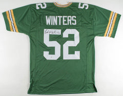 Frank Winters Signed Green Bay Packers Jersey (Beckett COA) SB XXXI Champion